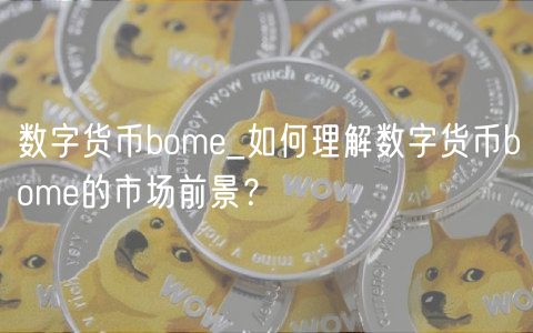 数字化时代下新兴数字货币 BOME 的发展前景与技术团队优势剖析